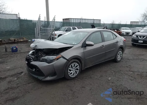 2017 Toyota Corolla Le из США, поврежденный, VIN 2T1BURHE9HC787369